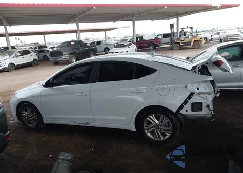 2019 Hyundai Elantra Sel z USA, uszkodzony, nr VIN 5NPD84LF4KH409013